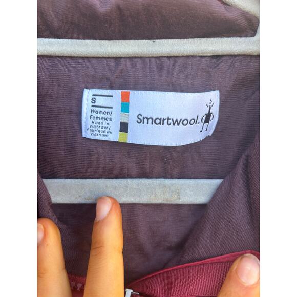 Smartwool Bomber Vest, Women's, Merino Wool, Smartloft, Masala Red, Sz S‎ - Picture 3 of 4